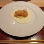 エンメエッセ - ⑤石鯛のグリル、アサリのクリームソース