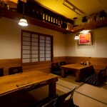 焼とり 熟成魚 木崎 - テーブル