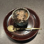 緒乃 - 黒トリュフ (ビアンケットトリュフ) 茶碗蒸し