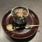 緒乃 - 黒トリュフ (ビアンケットトリュフ) 茶碗蒸し