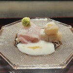 緒乃 - 石鯛 (淡路島) 平貝 (徳島)