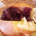 コメダ珈琲店 - ローブパンバターにおぐらあん