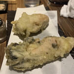 ダイアの55 - 生かき天ぷら(1ケ)   780円