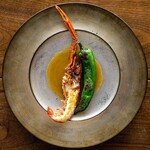 バルーン - ラングスティーヌのソテー,アメリケーヌソース