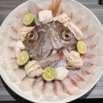 龍のかくれんぼ - 鯛しゃぶ①