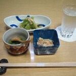 旬彩・酒楽 きはち - おまかせ小鉢