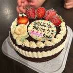 ヴァムン洋菓子店 - バタークリームケーキ(チョコレート4号)