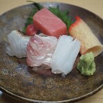 旬彩・酒楽 きはち - お造り盛り合わせ