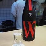 旬彩・酒楽 きはち - W 愛山50 純米無濾過原酒
