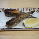 旬彩・酒楽 きはち - メヒカリ塩焼き