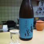 旬彩・酒楽 きはち - 亀泉 純米吟醸 高育63号