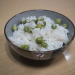 旬彩・酒楽 きはち - 豆ご飯