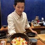 天婦羅 みやしろ - 店主の雑賀さん