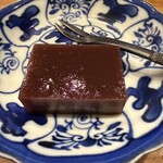 天婦羅 みやしろ - 自家製水羊羹