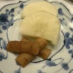 天婦羅 みやしろ - 香の物
