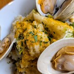 ベジバル チバットリア - お野菜もカラスミもたっぷり✨ハマグリ汁はふなっしーもびっくりのぶっしゃー(⸝⸝ ´艸`⸝⸝)