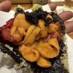 天婦羅 みやしろ - 海苔天