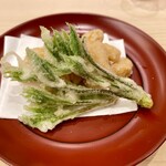 味ひろ - 揚げ物 小柱 こしあぶら