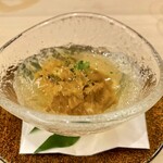 味ひろ - 雲丹のゼリー寄せ