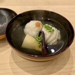 味ひろ - 椀物 あいなめ 葛たたき
