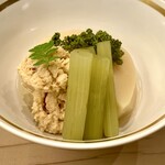 味ひろ - 炊合せ 筍直炊き ふき 鯛の子 花山椒
