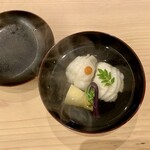 味ひろ - 椀物 あいなめ 葛たたき