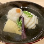 味ひろ - 椀物 あいなめ 葛たたき