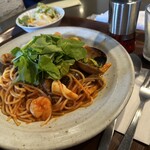 アルタイル - 野菜と海の幸のトマトソース