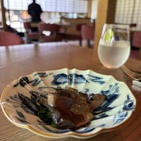高宮庭園茶寮 - 鰹の炙り　土佐酢ジュレ