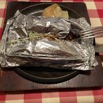 AIDA - ビーフシチューかけあいだハンバーグ　ホイルを開ける前