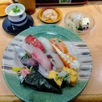 回転寿司　すし丸 - ５０周年記念ランチセット