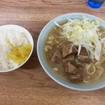 ONOMICHI - 角煮ラーメン ライス