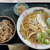 黄金 - ラーメン＋カルビ丼です。（2025.4 byジプシーくん）