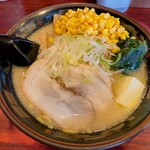 北海道ラーメン ひむろ - 味噌バターコーンラーメン(1,090円)