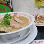 餃子の王将 - 餃子の王将ラーメン＆ジャストサイズ天津飯＆餃子