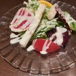 手作りハンバーグ工房Toshi - セットのサラダ