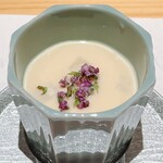 鮨 urag - 筍と帆立の茶碗蒸し②