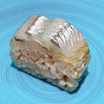 鮨 urag - サヨリの棒寿司②