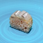 鮨 urag - サヨリの棒寿司①