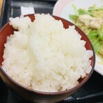 リンガーハット - 麺には絶対ご飯つけます。餃子セット。