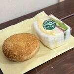 パン・メゾン - ■サクっとコーンポタージュ ￥171 ■タマゴ＆ハム野菜サンド ￥240