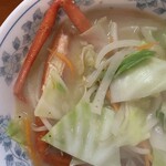 浜ちゃんぽん 北福 - 蟹味噌ちゃんぽん(麺ハーフ)