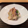 料理屋そうびき - 筍、菜の花、鮑、雲丹の和え物