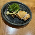 日々の料理 - 鶏肉焼き。皮がカリカリ