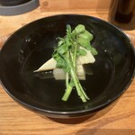 食堂 あきやま - 筍のお椀