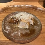 食堂 あきやま - ぶりとズッキーニのフライ