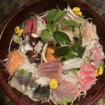 酒房　福○うち - 料理写真:刺身盛合せ10,500円 3人前