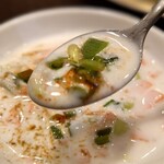 INDUS - ライタ。  少し酸味のあるヨーグルトスープと言った感じ♪