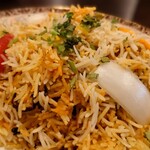 INDUS kawasaki - ラム・ビリヤニ (1445円)