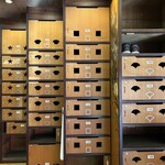 元祖 田丸屋 - 靴は鍵がかかる下駄箱へ